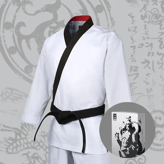 MOOTO 金刚大师服(白色黑领)